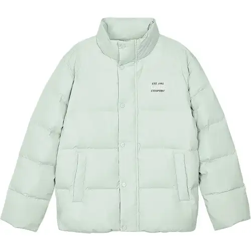 Skechers Sports League Collection Down Jacket Unisex Mercury Green