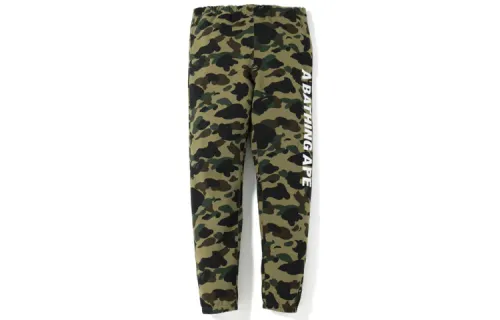 Bape Bape 1St Camo Side Logo Slim Sweatpants