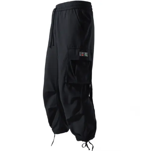 SESAME STREET Cargo Pants Thickened And Fleece Lined Unisex