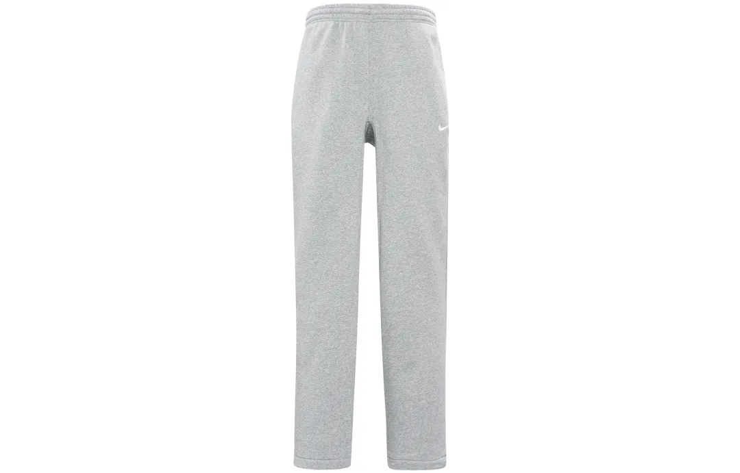 Nike AS Nike Club OH Pant Swoosh NF Breathable Casual Training Fleece Lined Knitted Sweatpants Men's Gray