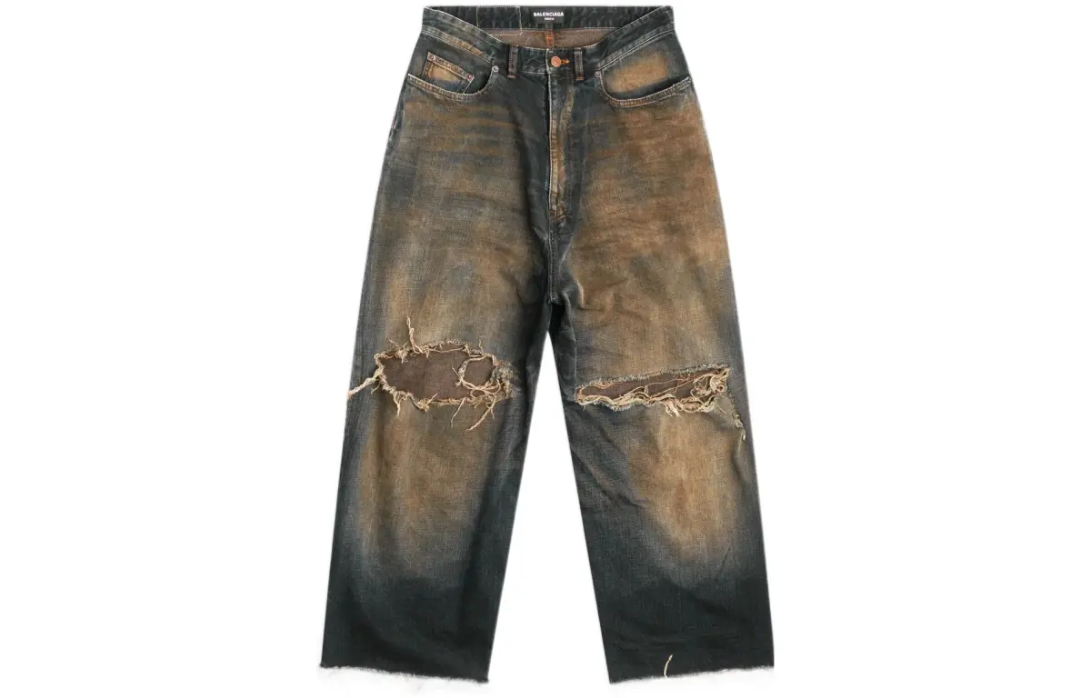 Balenciaga Jeans Men's Dark Blue