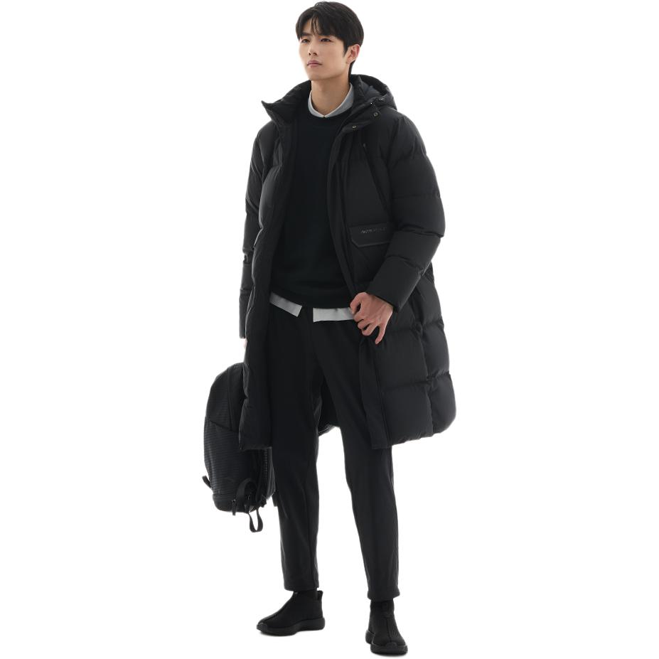 Мужская куртка Anta Outdoor Puffer (черная)