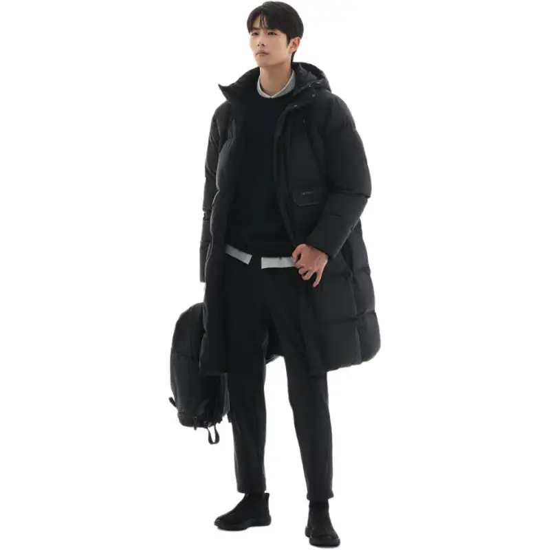 Anta Outdoor Collection Down Jacket Men's Basic Black