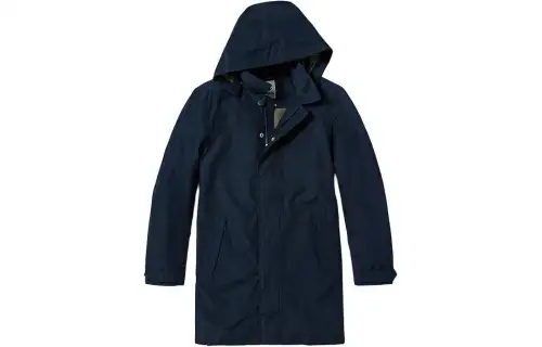 Timberland Trench Coat Men's Dark Sapphire