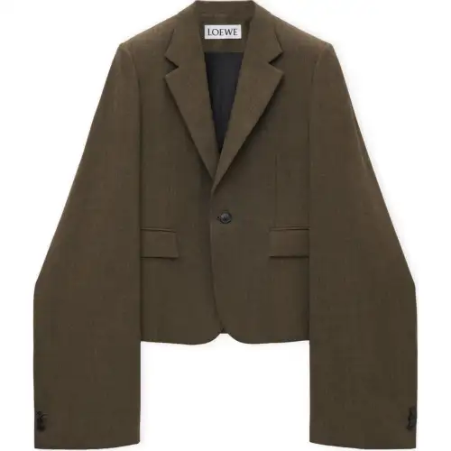 LOEWE SS25 Jackets & Coats Men's Green