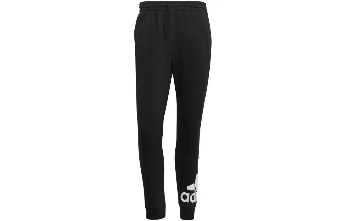 Adidas logo-detail drawstring track pants