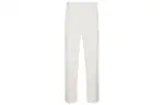 DIOR Quarterly New Products Casual Pants Men's White Moderate Straight Fit Pants