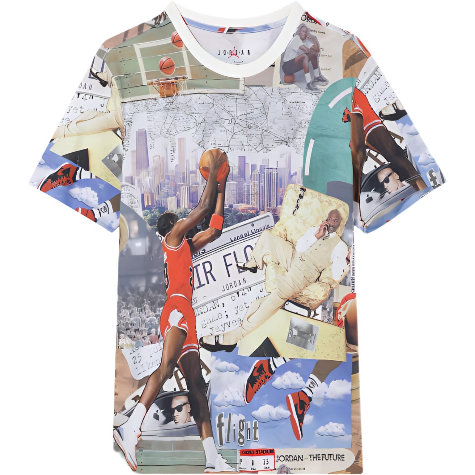 Jordan Flight Essentials Aop Iconic Printed Graphic Tee