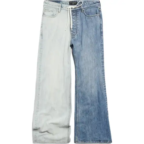 Balenciaga Jeans Unisex Blue Moderate Straight Fit Pants