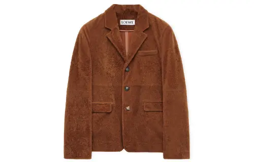 LOEWE SS24 Jackets & Coats Men's Brown