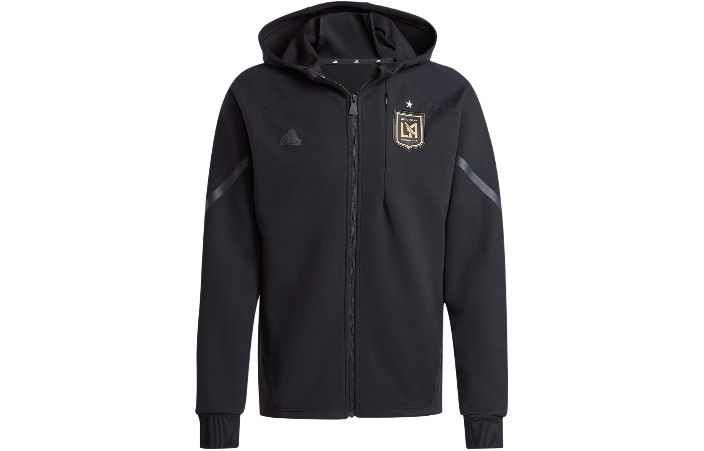 Adidas Free Shipping With AdiClub Los Angeles Fc Designed For Gameday Anthem Jacket