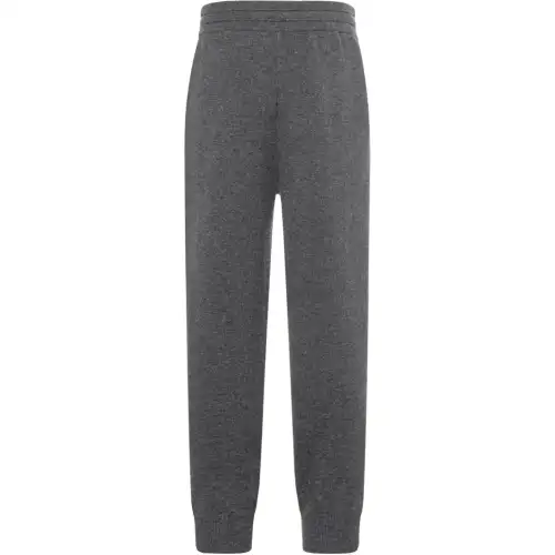 Burberry Knitted Sweatpants Men's Dark Charcoal Gray