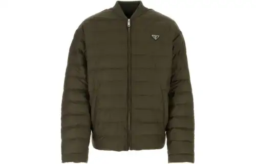 PRADA SS24 Down Jacket Men's Army Green