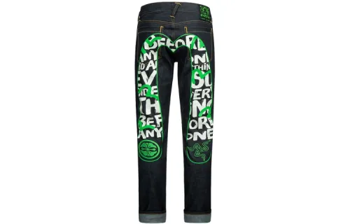EVISU X Razer SS23 Jeans Men's Denim Blue