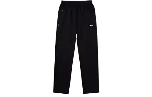 Li Ning Sports Life Collection Knitted Sweatpants Men's Black