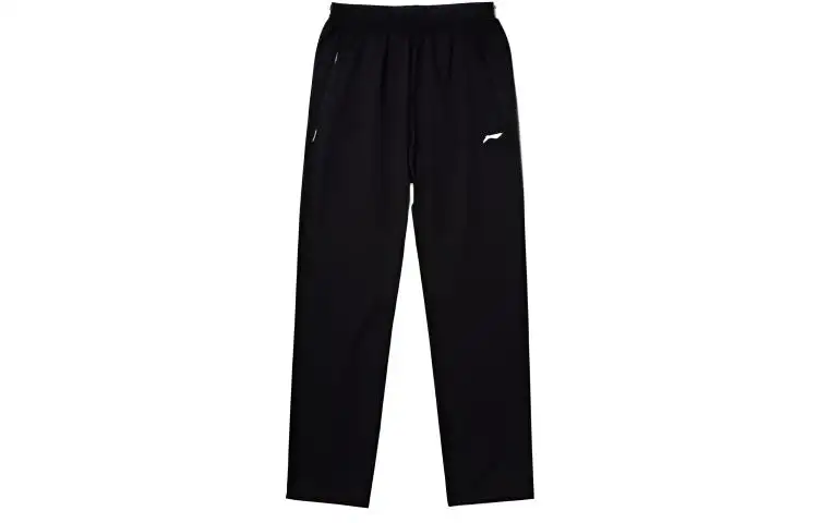Li Ning Sports Life Collection Knitted Sweatpants Men's Black