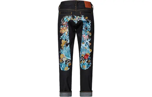 EVISU FW22 Jeans Men's Denim Blue