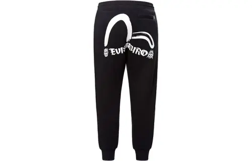 EVISU Casual Pants Standard Men's Black
