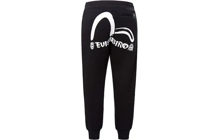EVISU Casual Pants Standard Men's Black