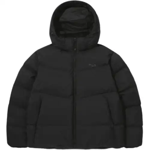 FILA Down Jackets Unisex Black Detachable Hood Moderate Other