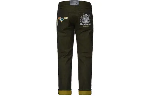EVISU Jeans Men's Black Moderate