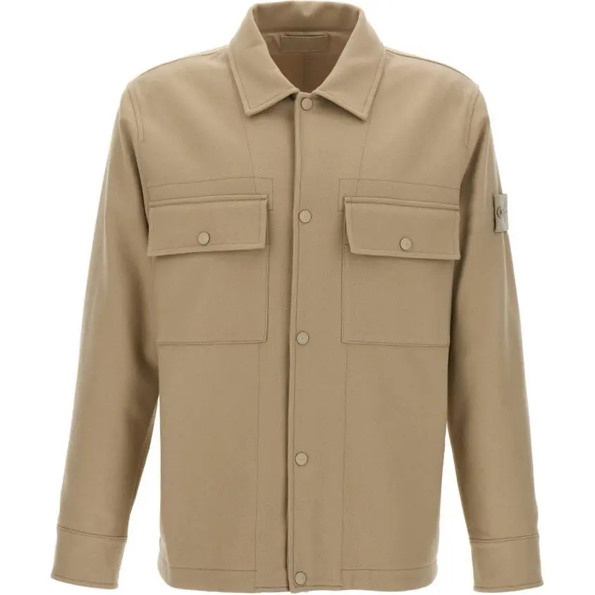 STONE ISLAND Jackets & Coats Men's Beige