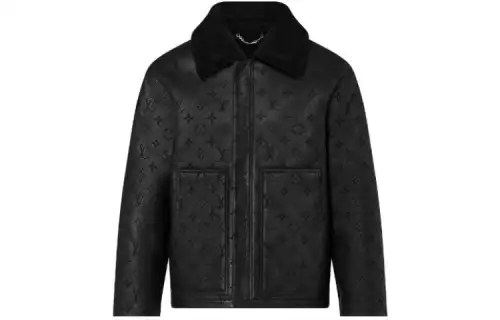 LOUIS VUITTON Jackets & Coats Men's Black