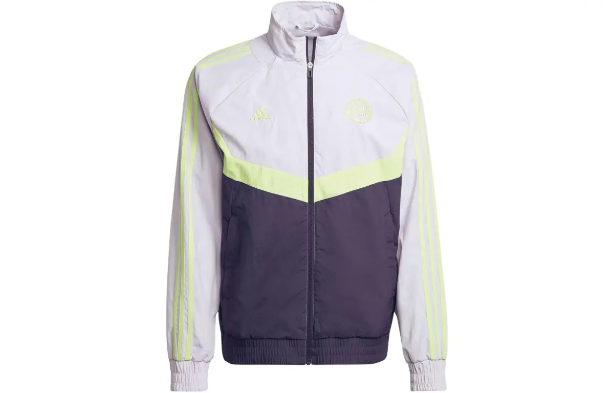 Adidas Fc Bayern Woven Track Top Jackets & Coats Men's Silver Daybreak