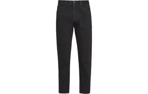 PRADA Jeans Men's Black Moderate Straight Fit Pants