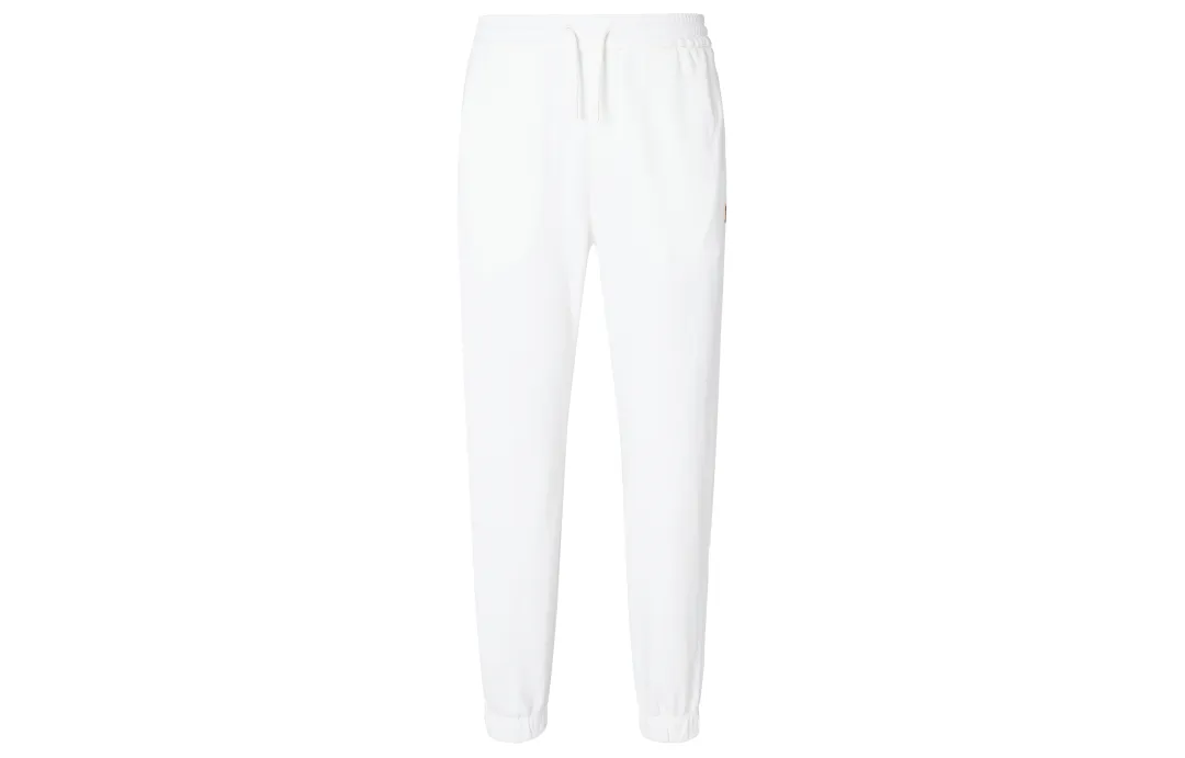 MLB Knitted Sweatpants Unisex White
