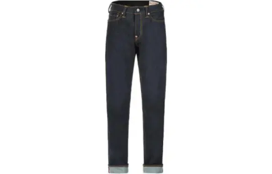 EVISU Jeans Men's Dark Blue Moderate Tapered Pants