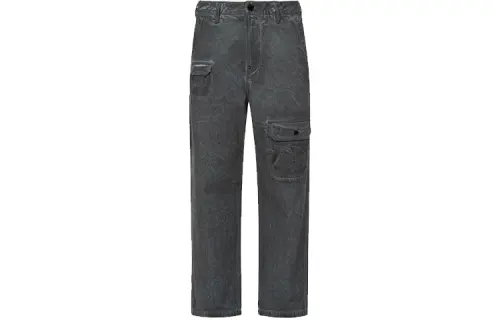 EVISU Jeans Men's Gray Moderate Straight Fit Pants