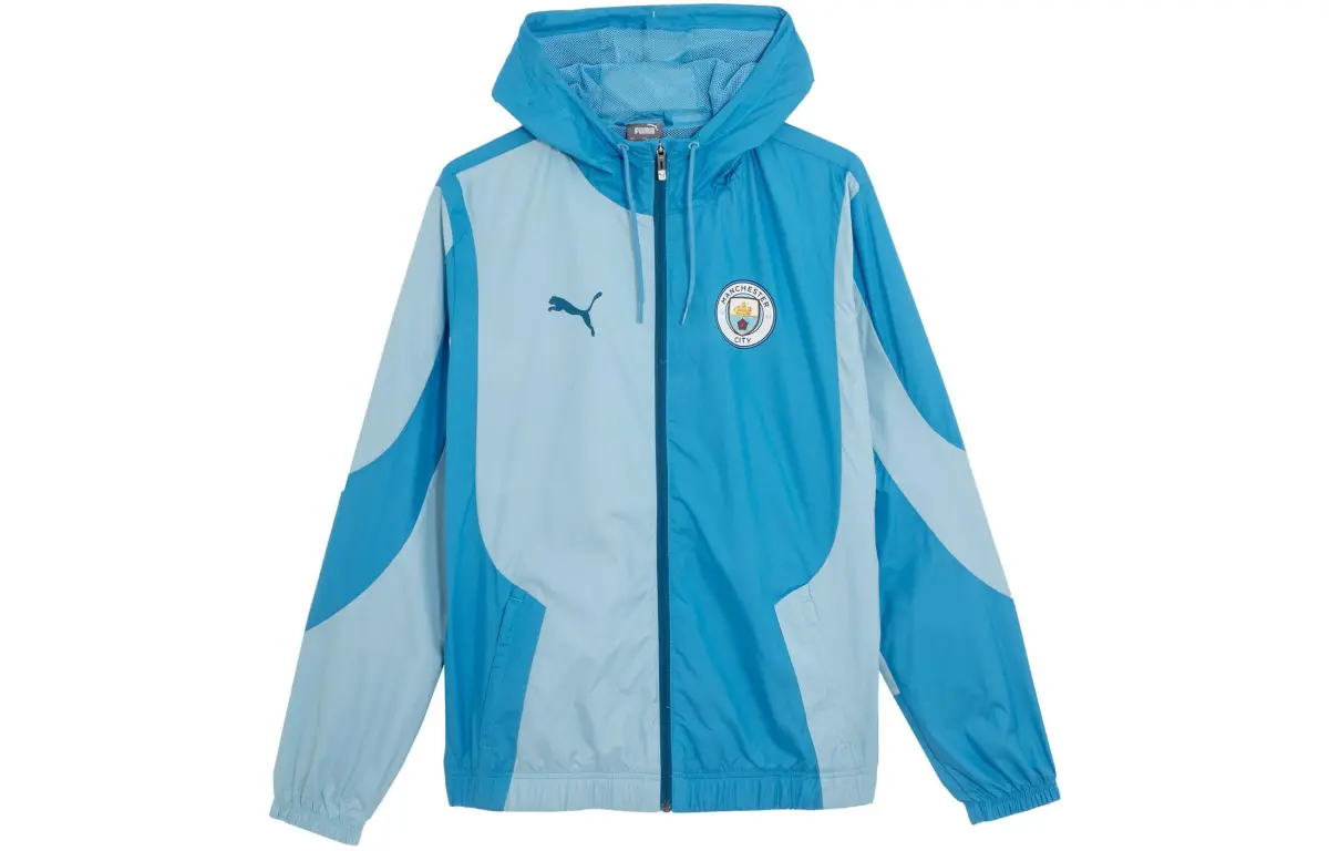 PUMA Chamarra Prepartido Del Manchester City Para Hombre