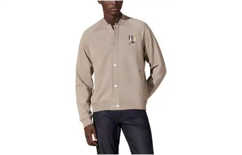 HERMES Jackets & Coats Men's Sand Yellow