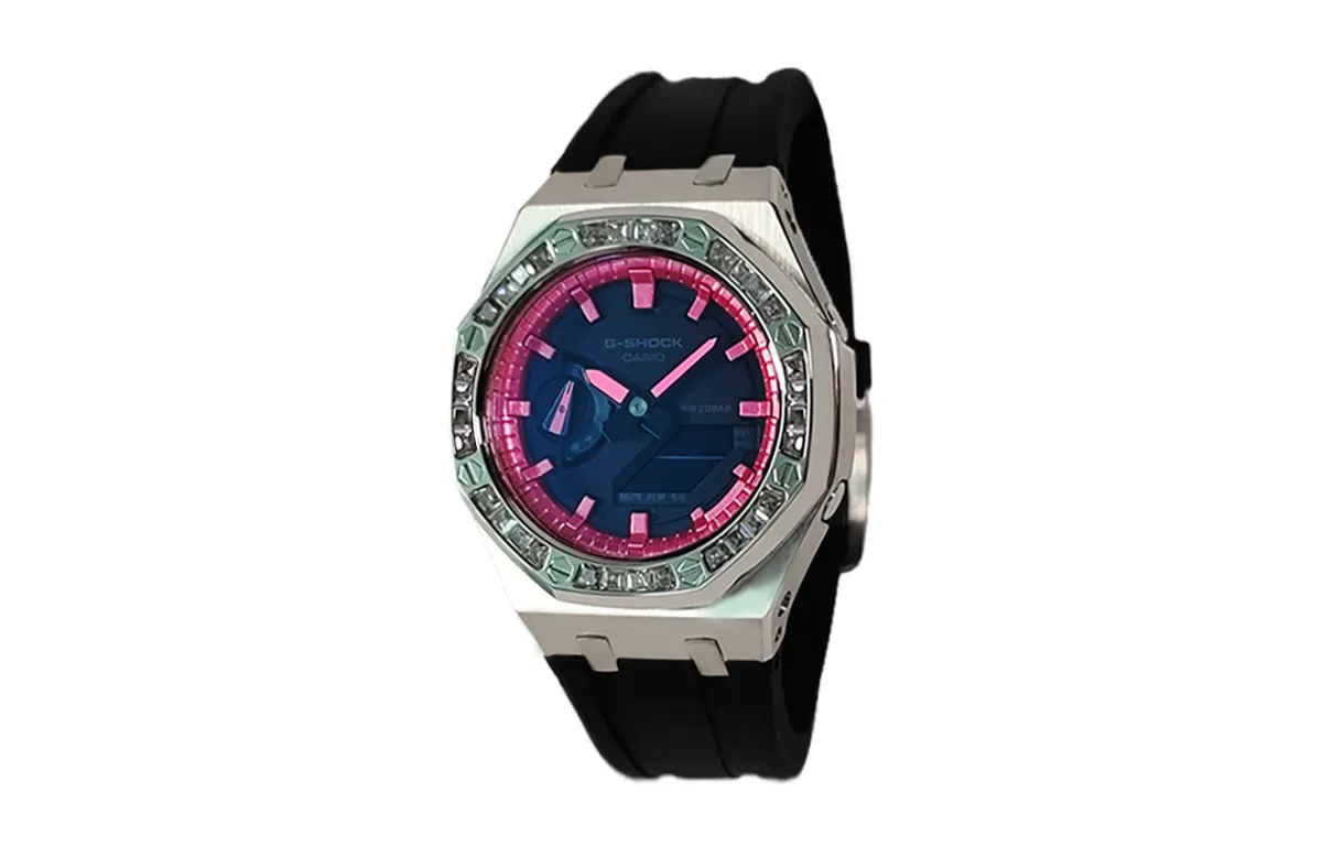 CASIO Custom Collection Electronic Movement Watch Men's Watches Black Dial