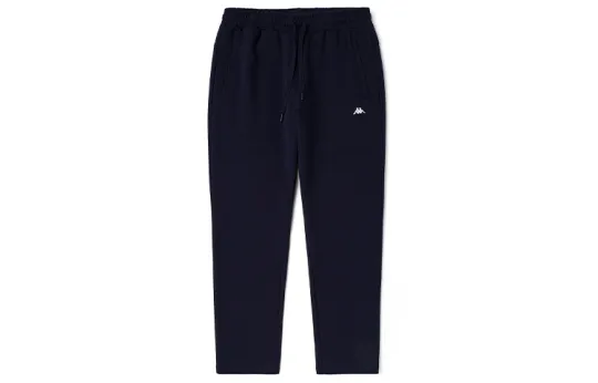 Kappa Knitted Sweatpants Men's Moderate Straight Fit Pants