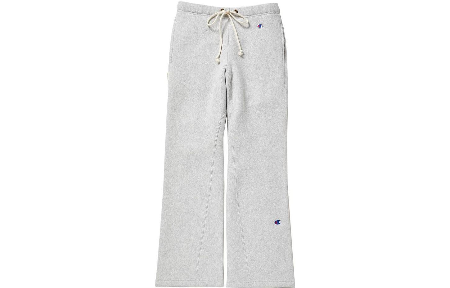 Champion x N.hoolywood FW22 Thickened And Fleece Lined, Champion Small C Logo Flared Pants Sweatpants