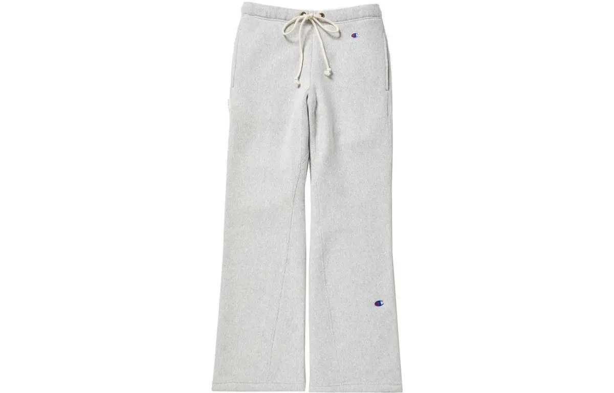 Champion x N.hoolywood FW22 Thickened And Fleece Lined, Champion Small C Logo Flared Pants Sweatpants