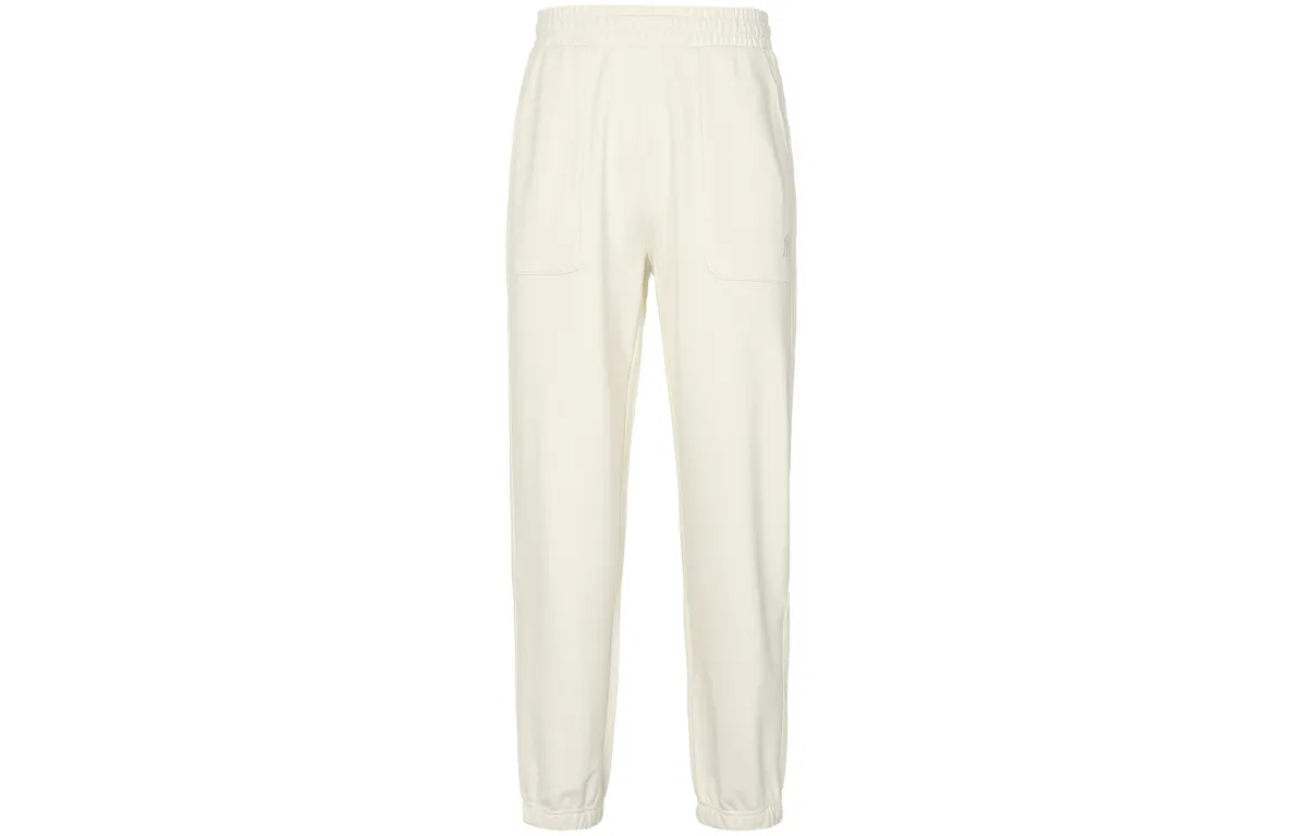 MLB Knitted Sweatpants Unisex Cream
