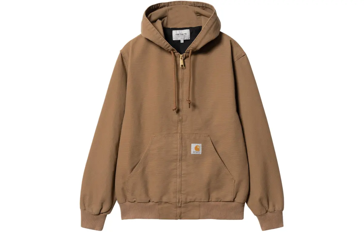 Carhartt WIP SS24 Active Jacket Summer Jackets & Coats Men's Brown