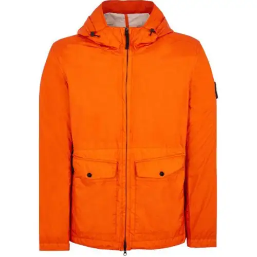 STONE ISLAND Jackets & Coats Unisex Orange