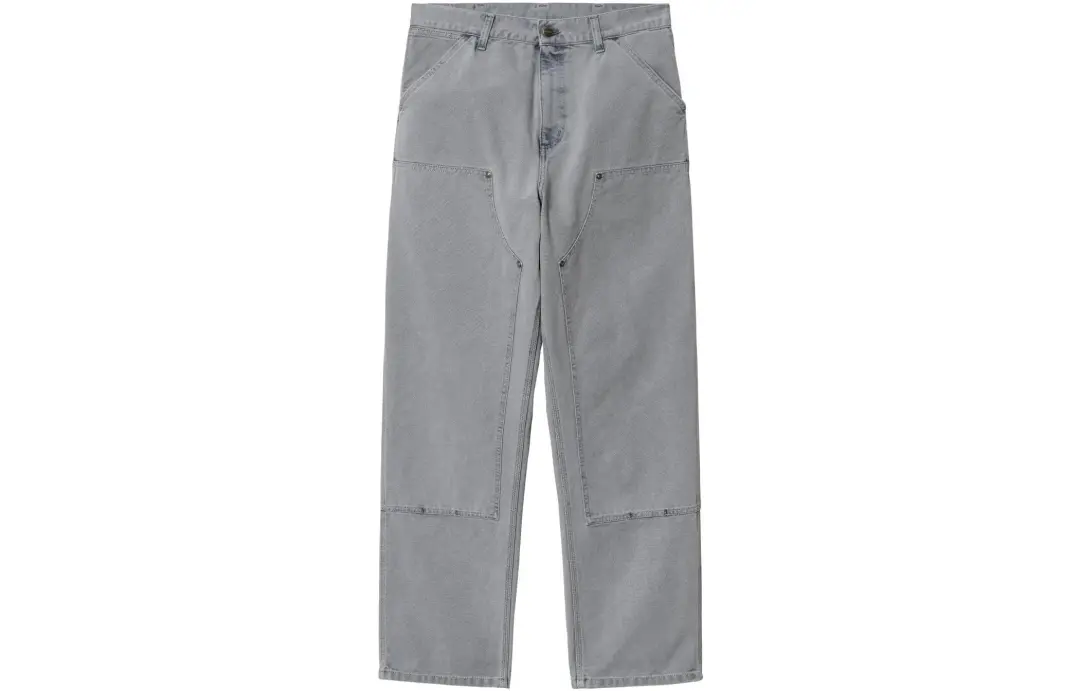 Carhartt WIP Jeans Men's Gray Moderate Straight Fit Pants
