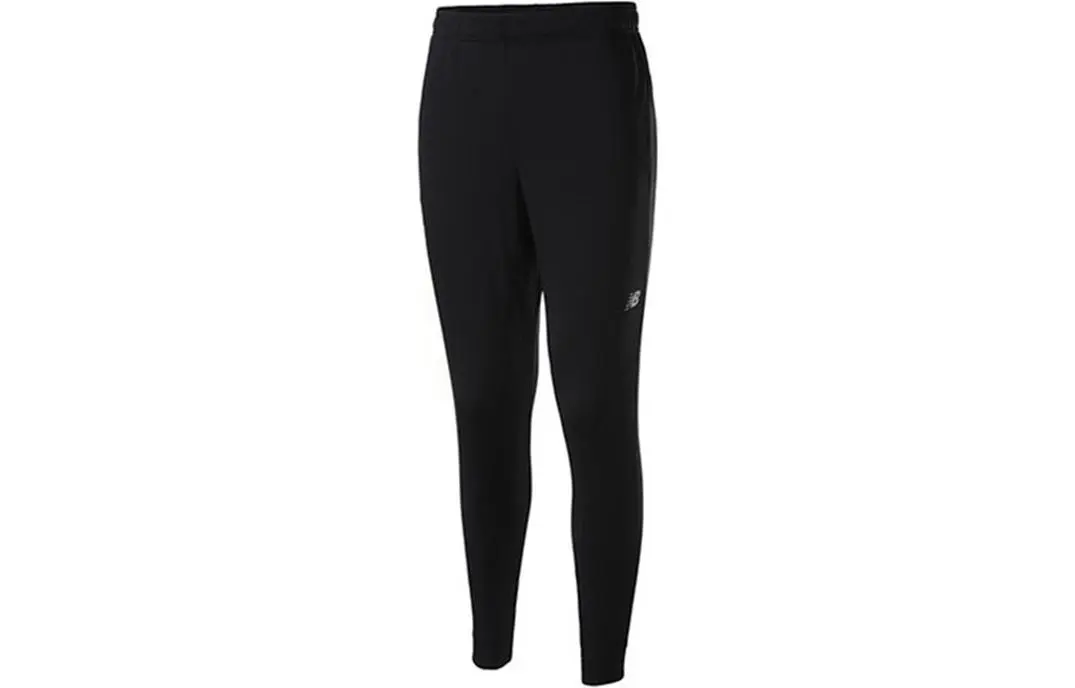 New Balance Knitted Sweatpants Unisex Black Moderate Slim Fit Pants
