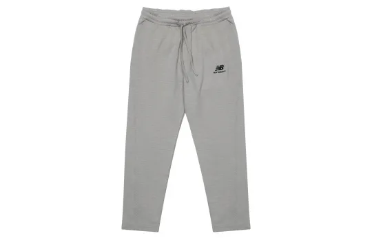 New Balance New Balance Essentials Knitted Sweatpants Men's Gray Moderate Straight Fit Pants