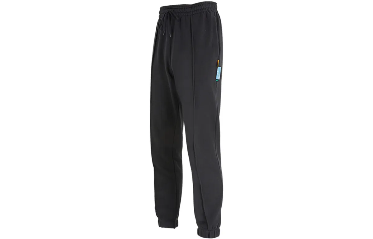 Nike Lebron Loose Fit Fleece Lined Elastic Cuff Knitted Sweatpants Men's Black