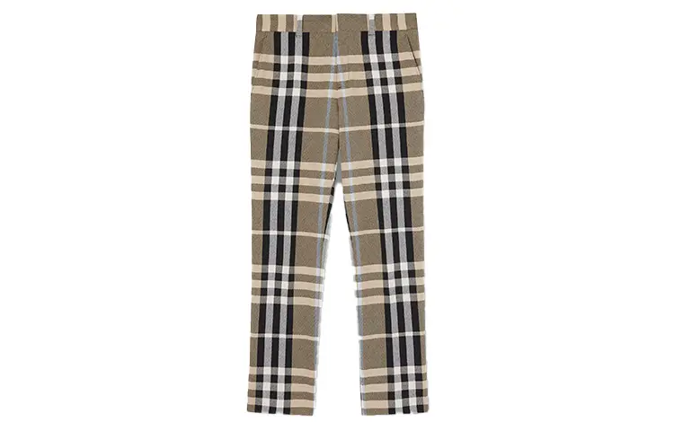 Burberry Casual Pants Men's Dark Elegance Sand
