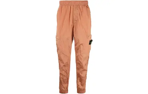 STONE ISLAND SS22 Casual Pants Men's Orange