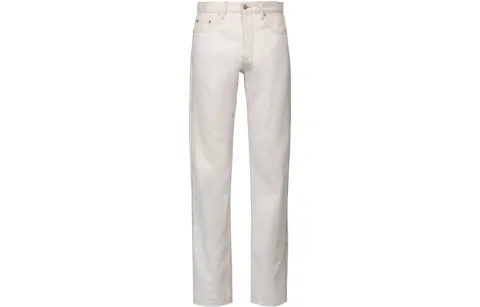Maison Margiela Mid Rise Straight Leg Jeans