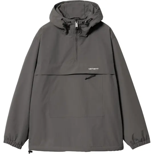 Carhartt WIP Windbreaker Pullover Winter Jacket Unisex Graphite