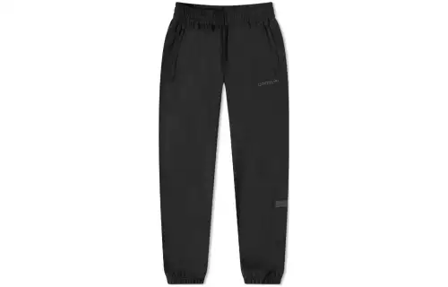 Adidas Originals Knitted Sweatpants Men's Black Moderate Cuffed Pants